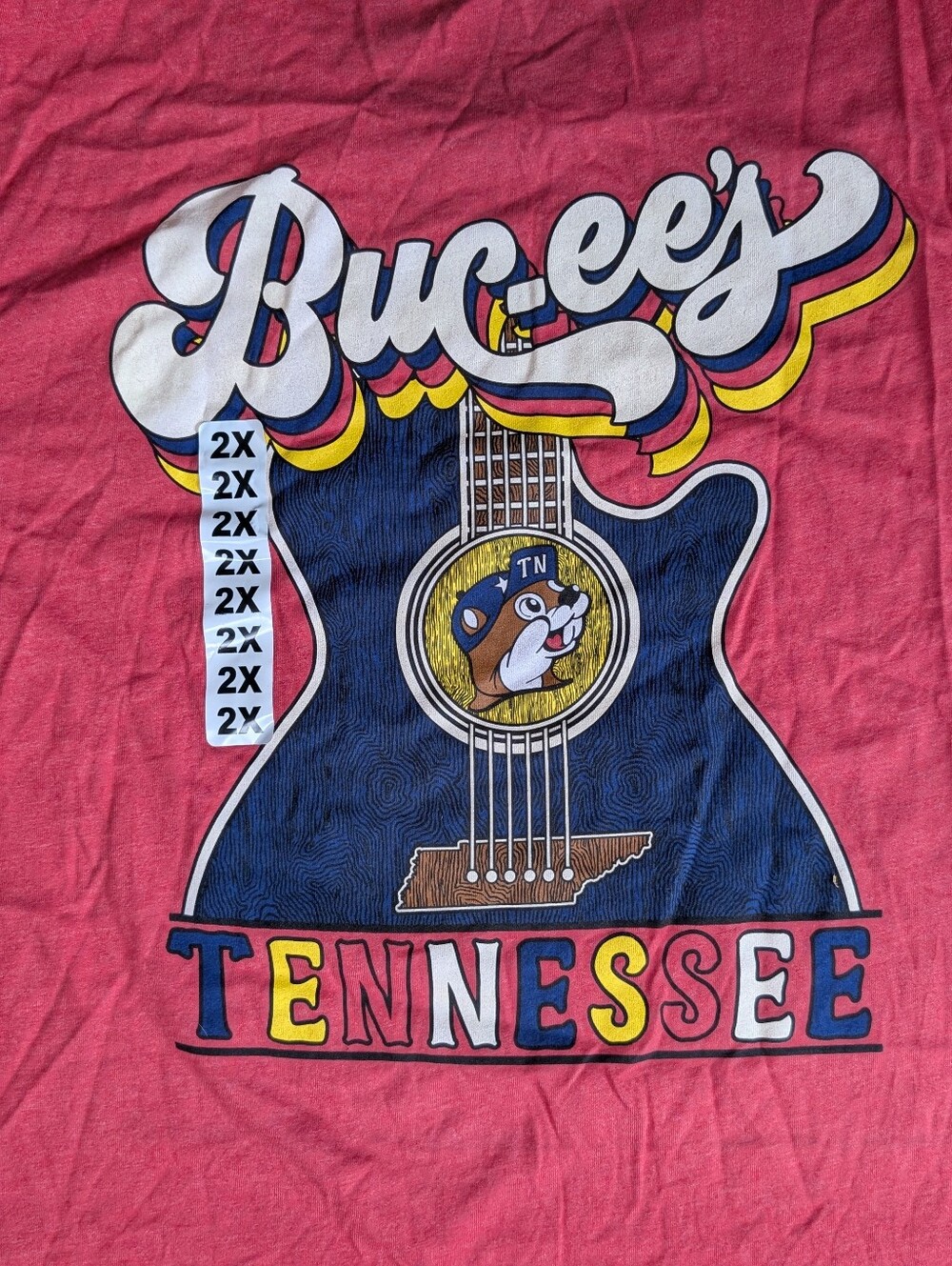 Buc-ees Tennessee Graphic T-Shirt Women's 2XL